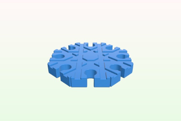 Toy Train Tracks | 3d print model