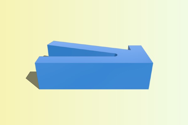 Auto vent support clip | 3d print model