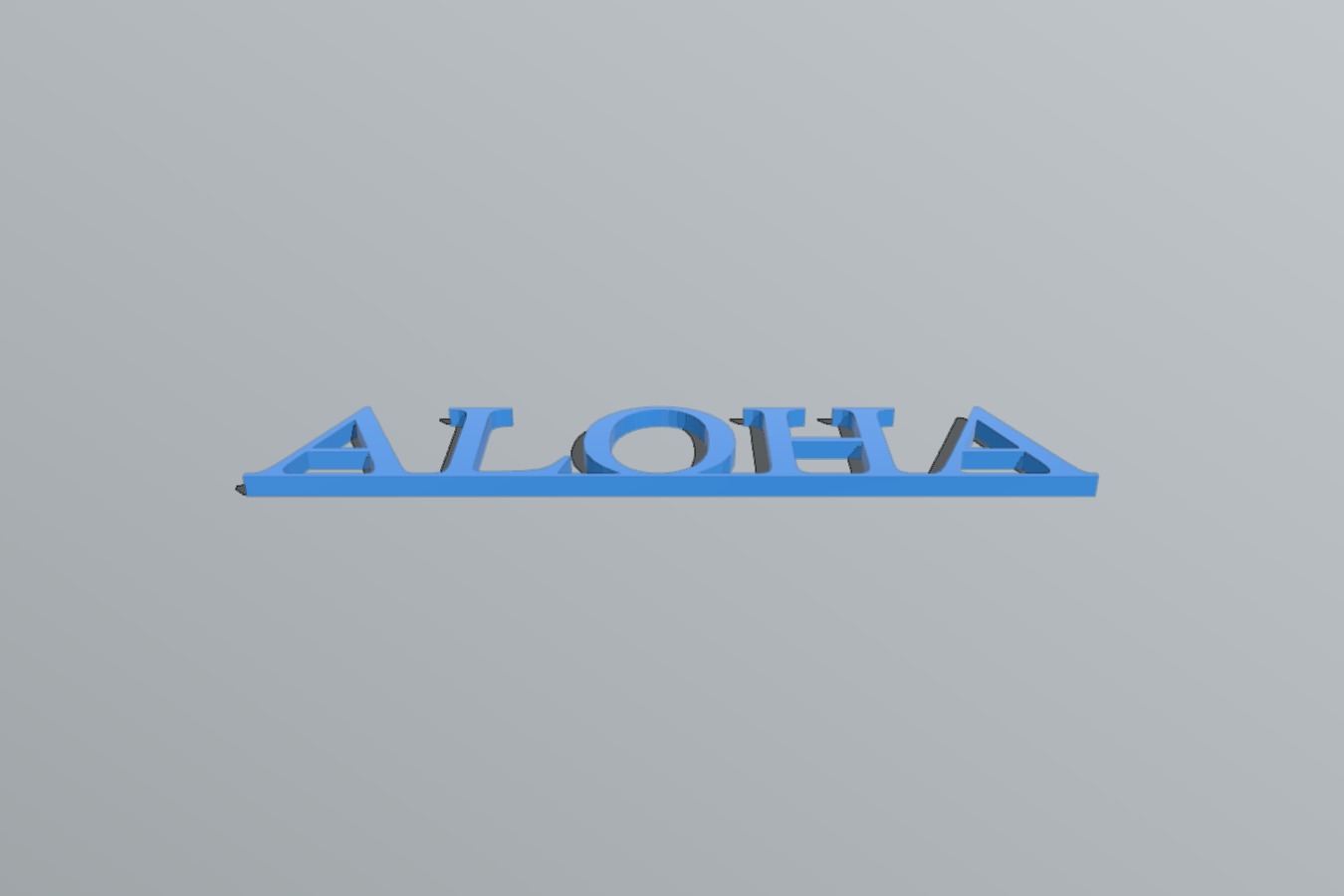 ALOHA Sign