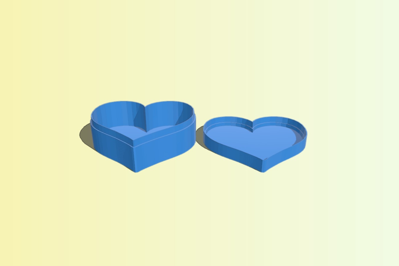 corazon caja