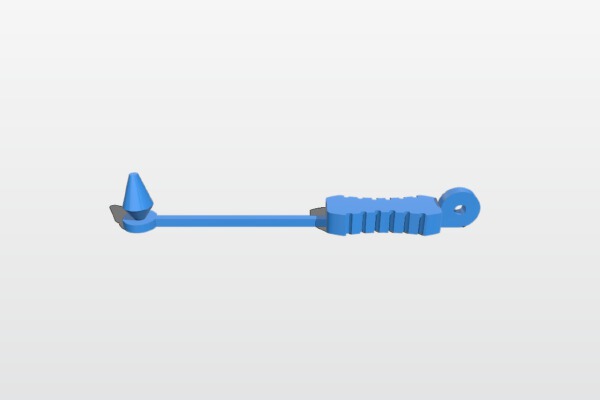 RC Body Clip Retainer_Tether (fits Arrma, Traxxas) | 3d print model