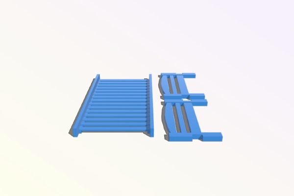 bed as voucher | 3d print model