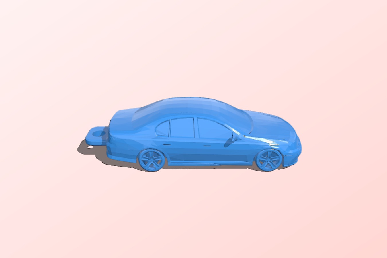 Ford ba keyring
