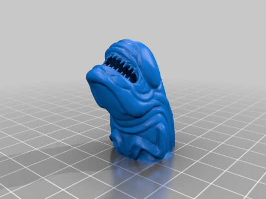 Alien Xenomorph | Chestburster Pull Ball Chain, Keychain Knob | Handle | Fob | Finials | 3d print model