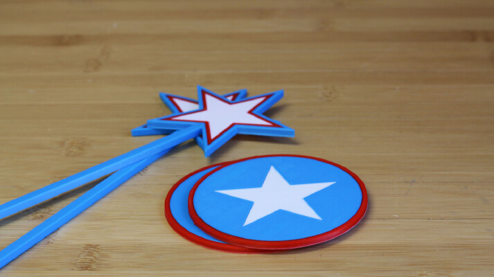 Fourth of July Party Pack | 3d print model
