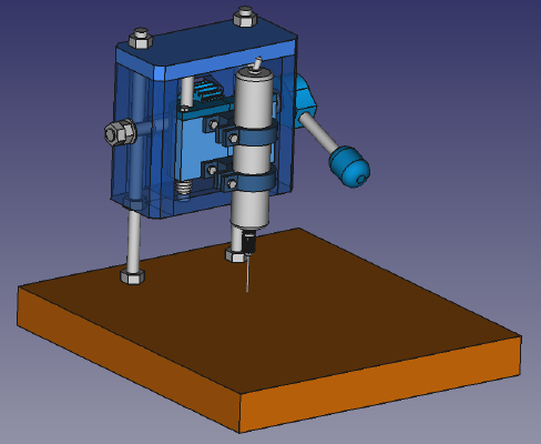 PCB Drill Press | 3d print model