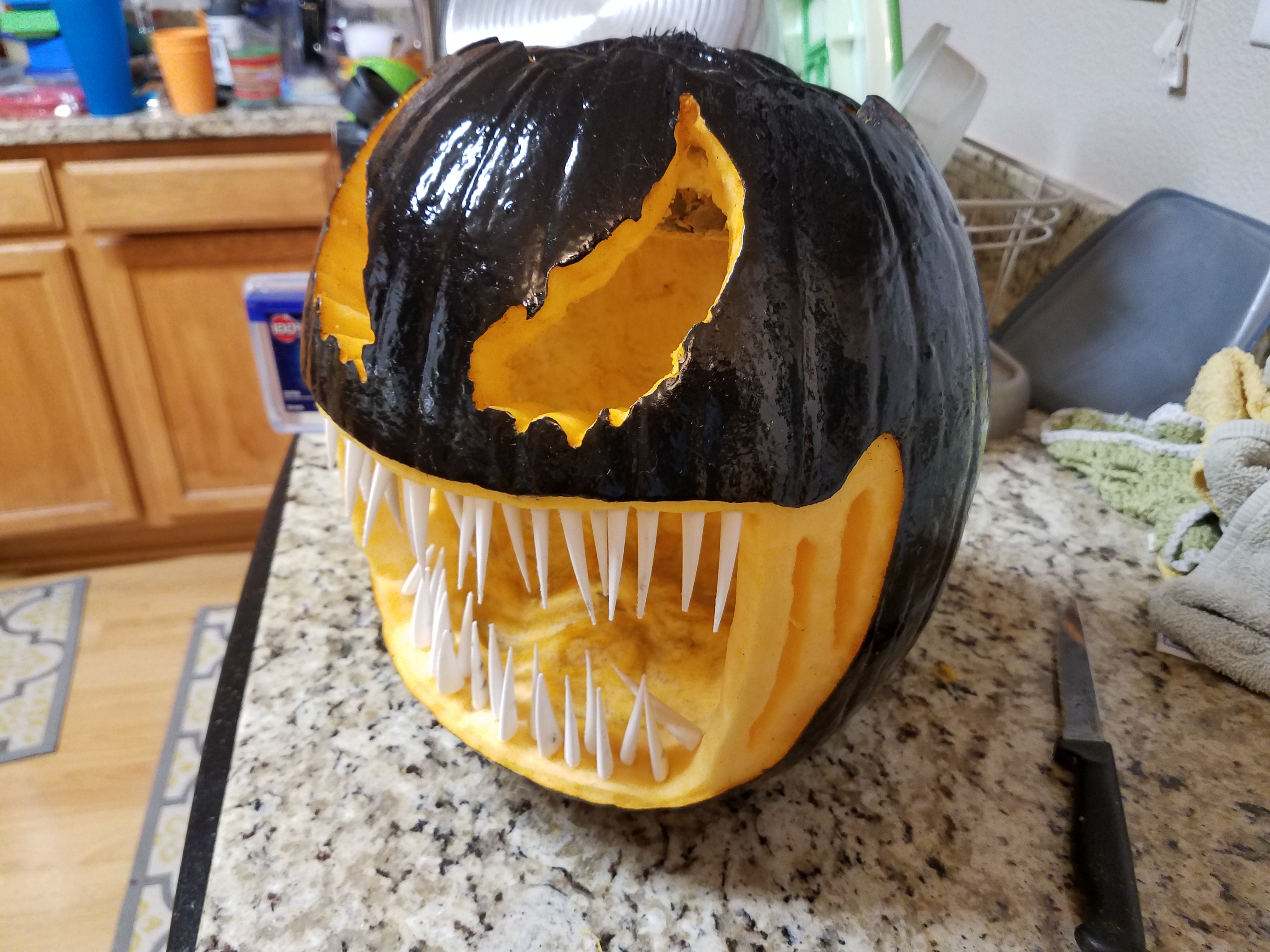 Halloween Pumpkin Fang