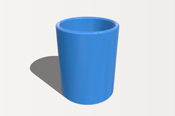 A Very Basic Pencil Holder | 3d print model