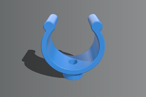 Removable E-clip for Walker | 3d print model