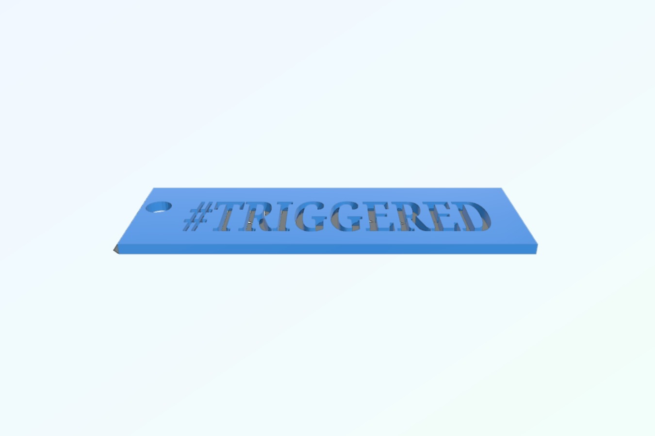  TRIGGERED Key chain