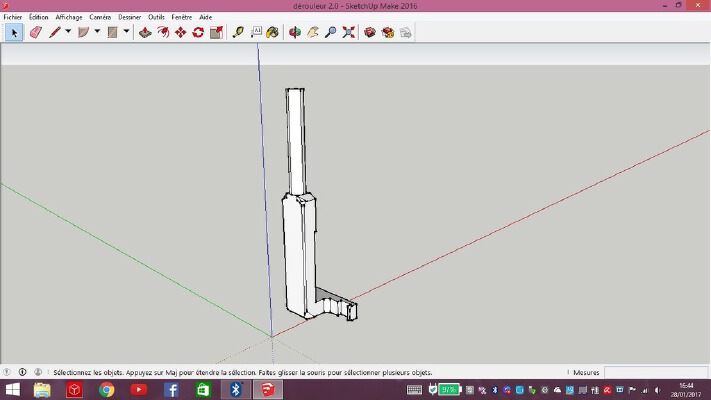 Support bobine pour Dagoma DiscoEasy200 | 3d print model