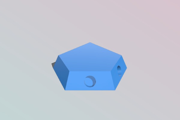 Pentagonal Icositetrahedron Magnetic Tile | 3d print model