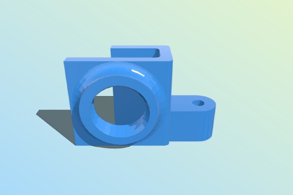 HP webcam HD-2200 mount | 3d print model