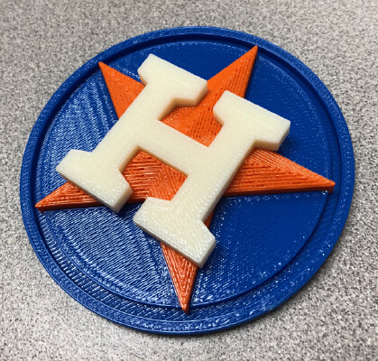 3D Houston Astros Logo | 3d print model