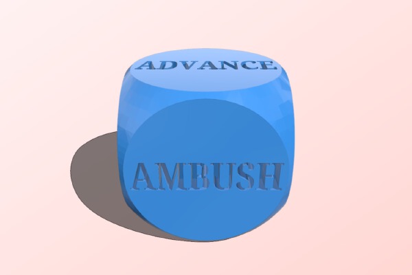 Dice for Bolt Action | 3d print model