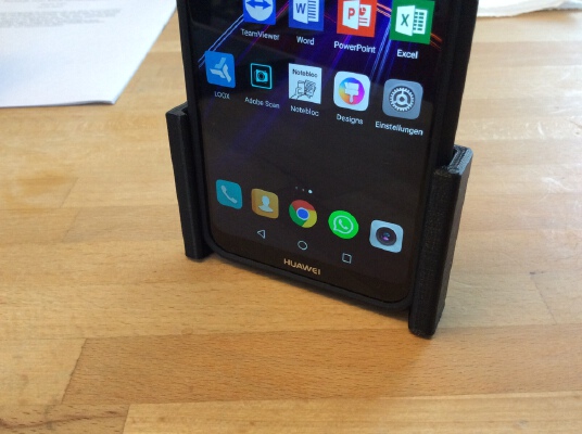 Huawei P20 lite and universal Smartphone holder - Brodit compatible | 3d print model