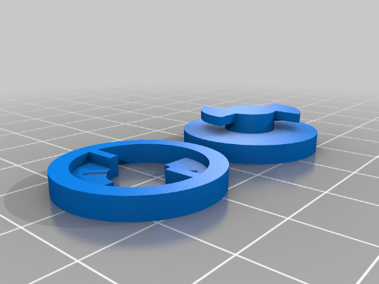 Twist Lock Connector | 3d print model