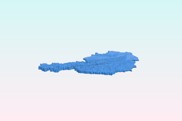 Austria | 3d print model