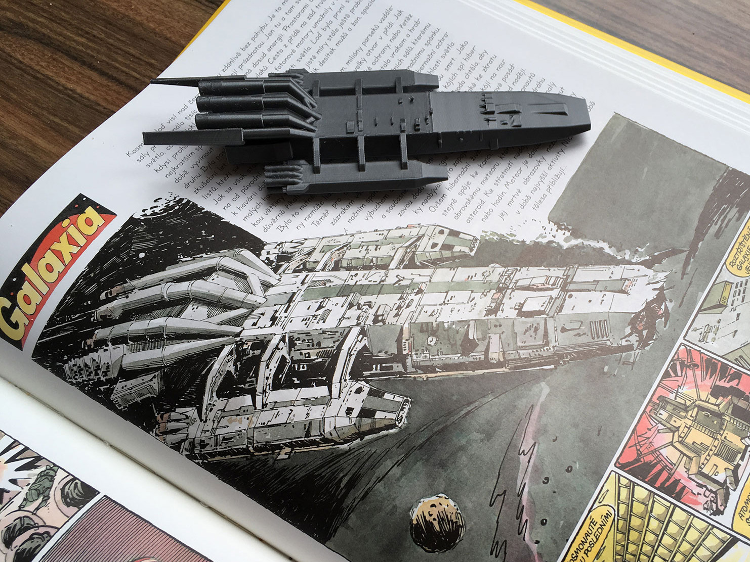 Galaxia star ship