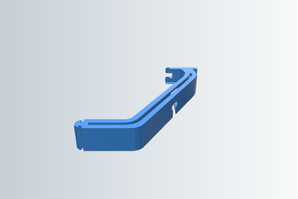 CR10 Camera Mount with USB LED (Center Brace Mount) | 3d print model