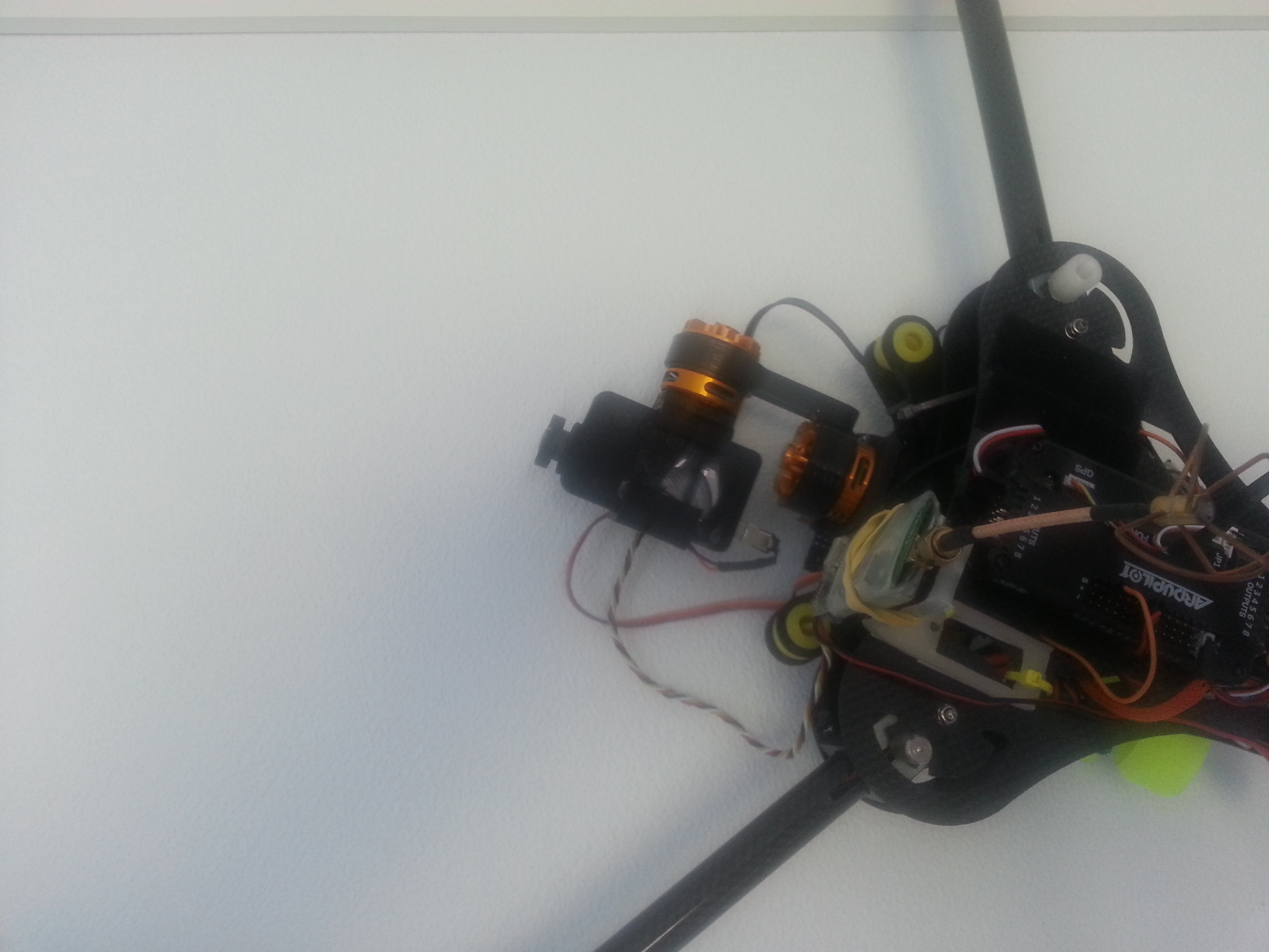 Talon Tricopter brushless gimbal for mobius