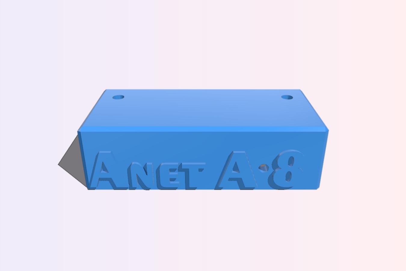 ANet a8 bowden mount built in frame brace for Shlotzz's compact bowden extruder