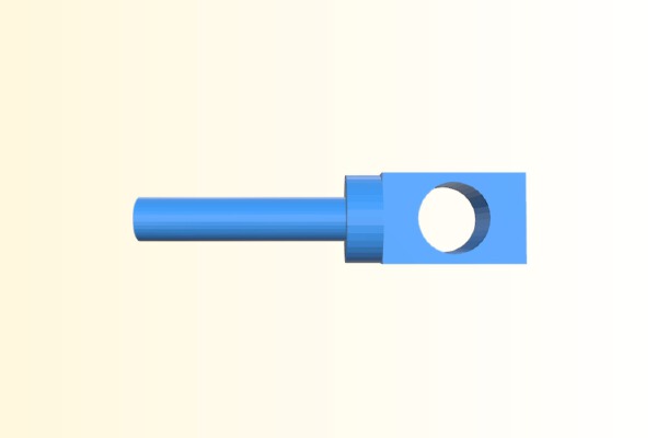 Airbus Pedestal Spoiler Lever | 3d print model