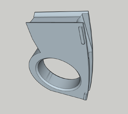 SKS Stripper clip toppler for 5 rounds | 3d print model