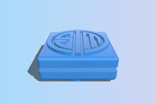 My Customized Tennis String Vibration Dampener with your LOGO! | 3d print model