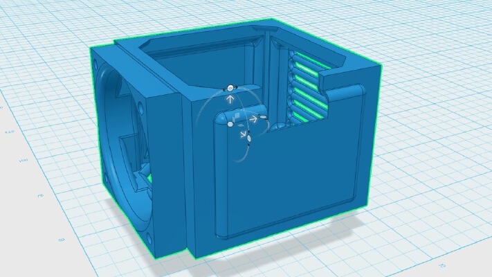 Nema 17 Stepper Motor Cooler | 3d print model