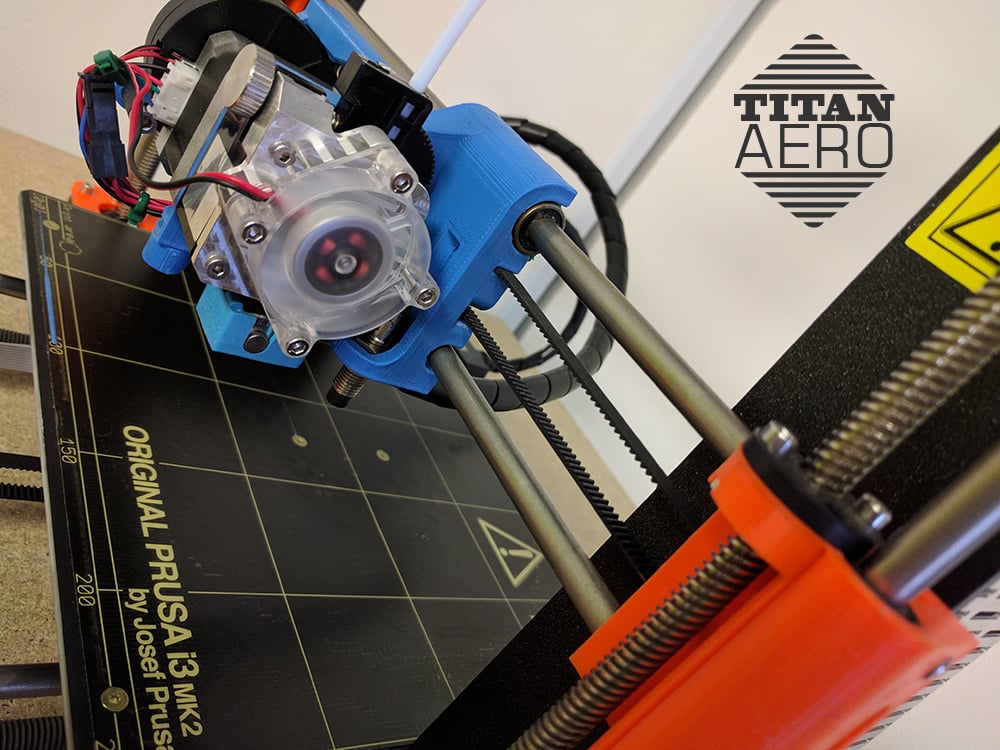 Original Prusa i3 MK2 E3D Titan Aero Upgrade