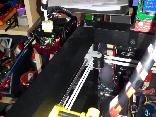 HyperCube Evolution 20mm pulleys mount | 3d print model