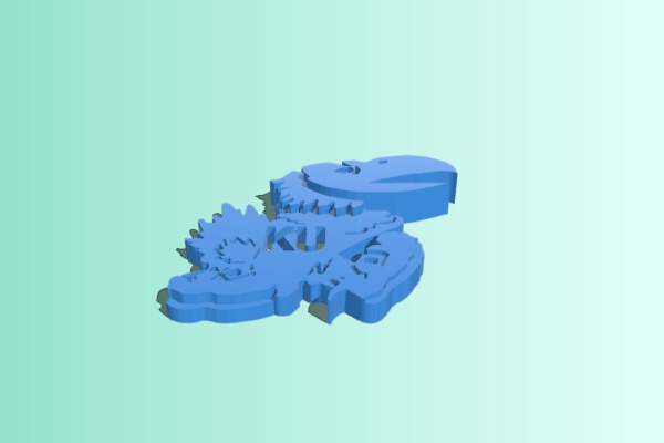 Kansas Logo | 3d print model