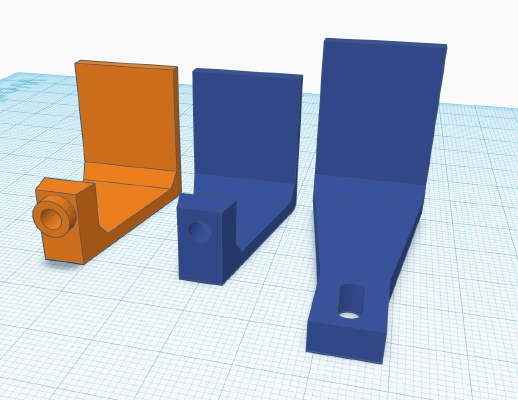 20 Inch Box Fan HEPA Fan Brackets. | 3d print model