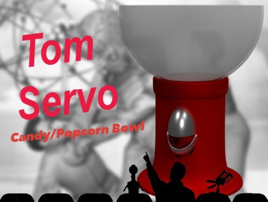 Tom Servo Snack Bowl Head (fixed) | 3d print model