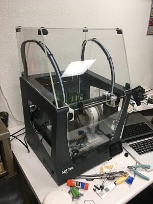 Hood for BCN3D Sigma, after Toobyy (.225" plexi) | 3d print model
