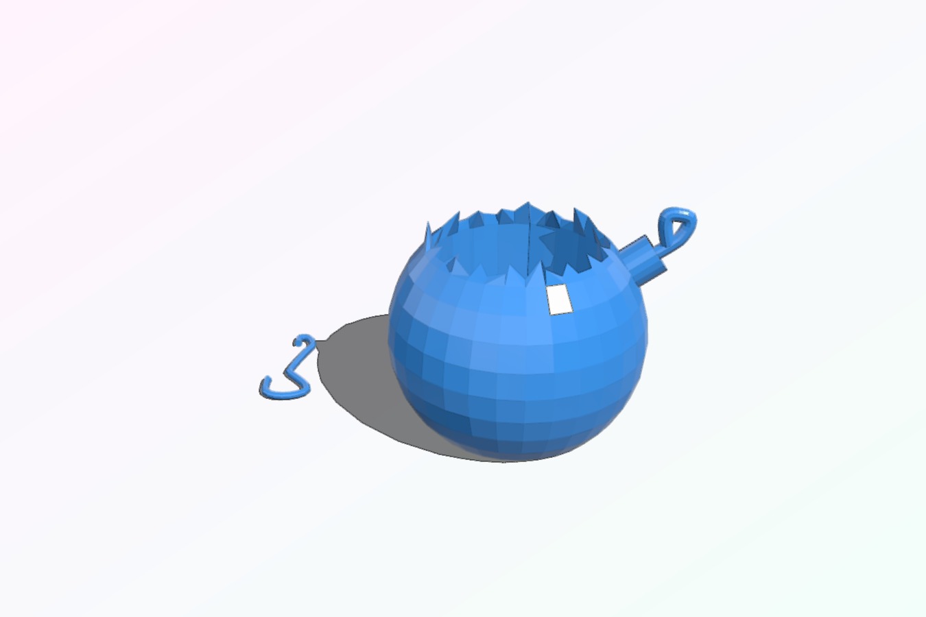 Broken bulb pot