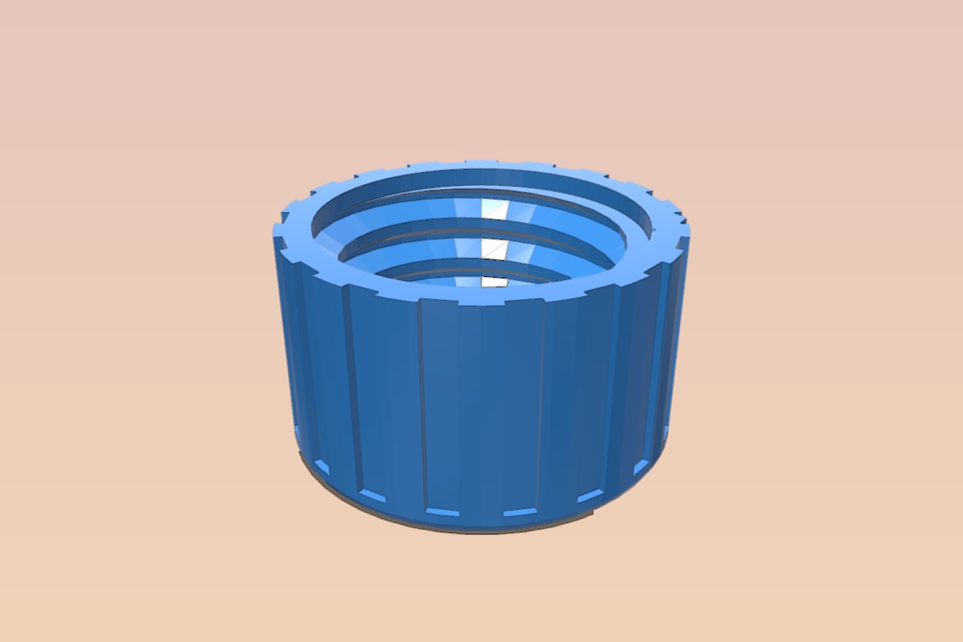 Threaded Vent Cap for Gas Can