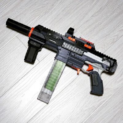 Nerf super SPAMF top rail | 3d print model