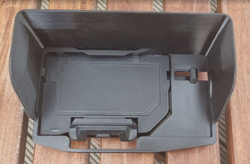 Sun Visor _ Sunshade _ Sonnenschutz _ Sonnenblende compatible to BMW Connected Ride Cradle (CRC)
