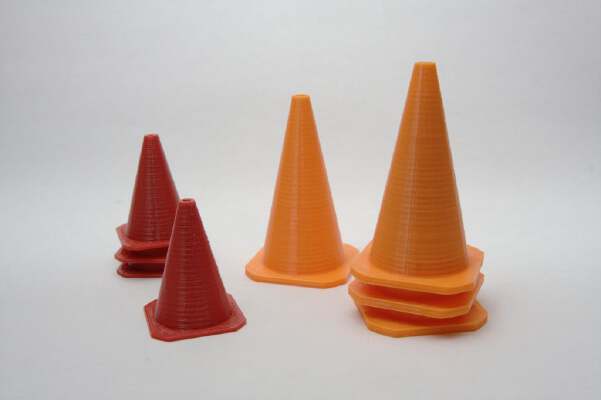 Customisable Traffic Cone for RC | 3d print model