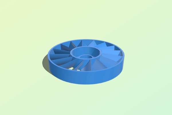 axial compressor stator | 3d print model