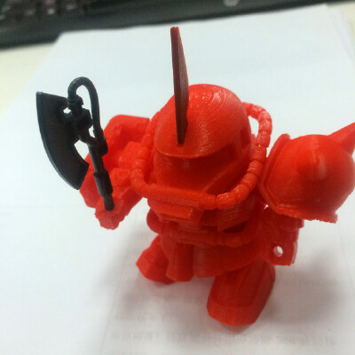 Char's Zaku II SD | 3d print model