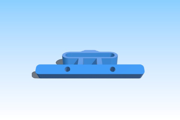 Bumper_Skidplate for the OpenRC Truggy | 3d print model