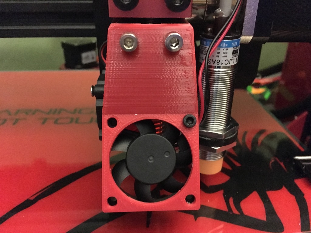 Tevo Black Widow 40mm part cooling fan mount