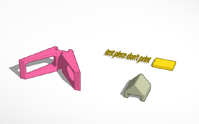 mini trigger clamp for corners | 3d print model