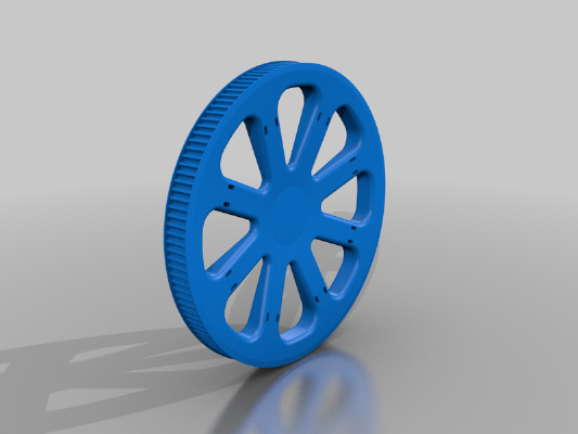 128 Teeth HTD 5m Pulley | 3d print model