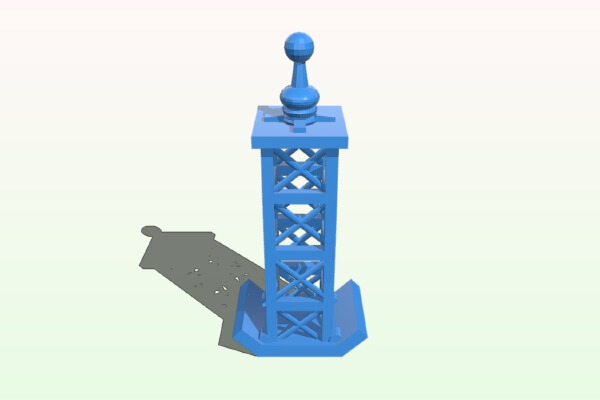 Clash of Clans Hidden Tesla | 3d print model