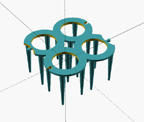 Avocado seed stand | 3d print model