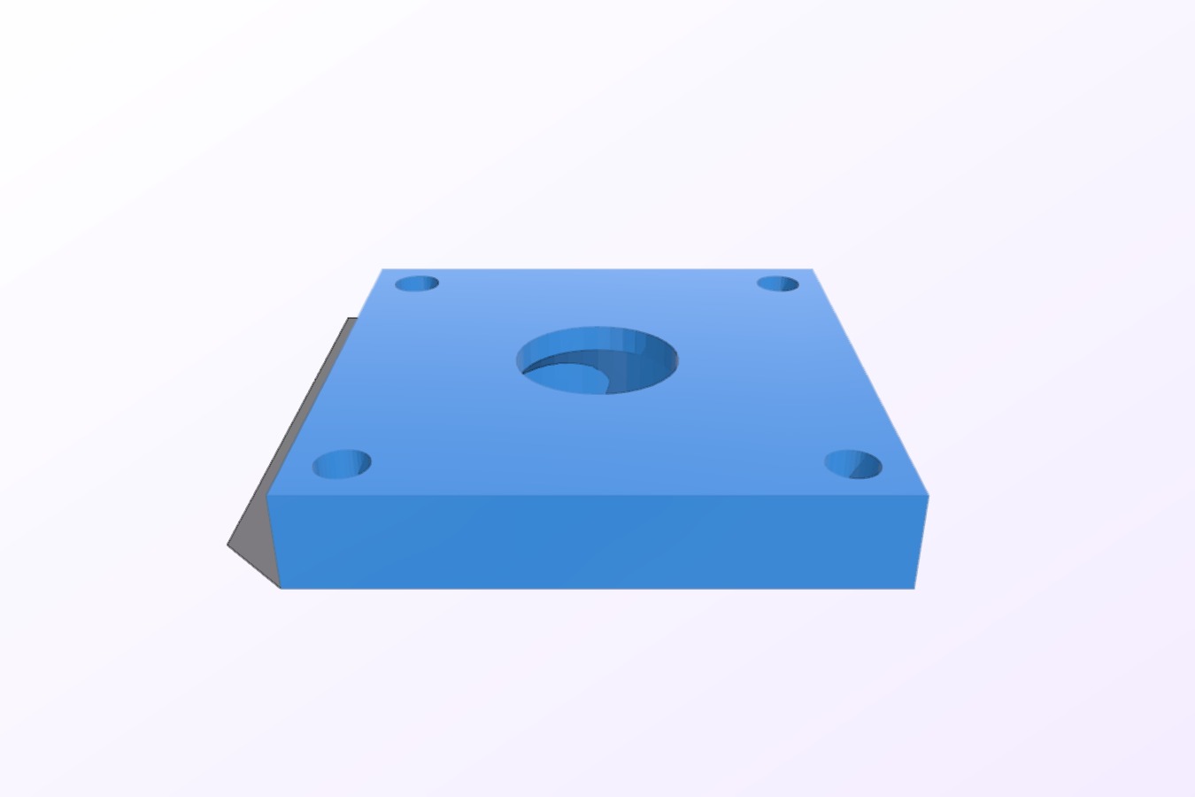 608ZZ bearing support for motor nema 23